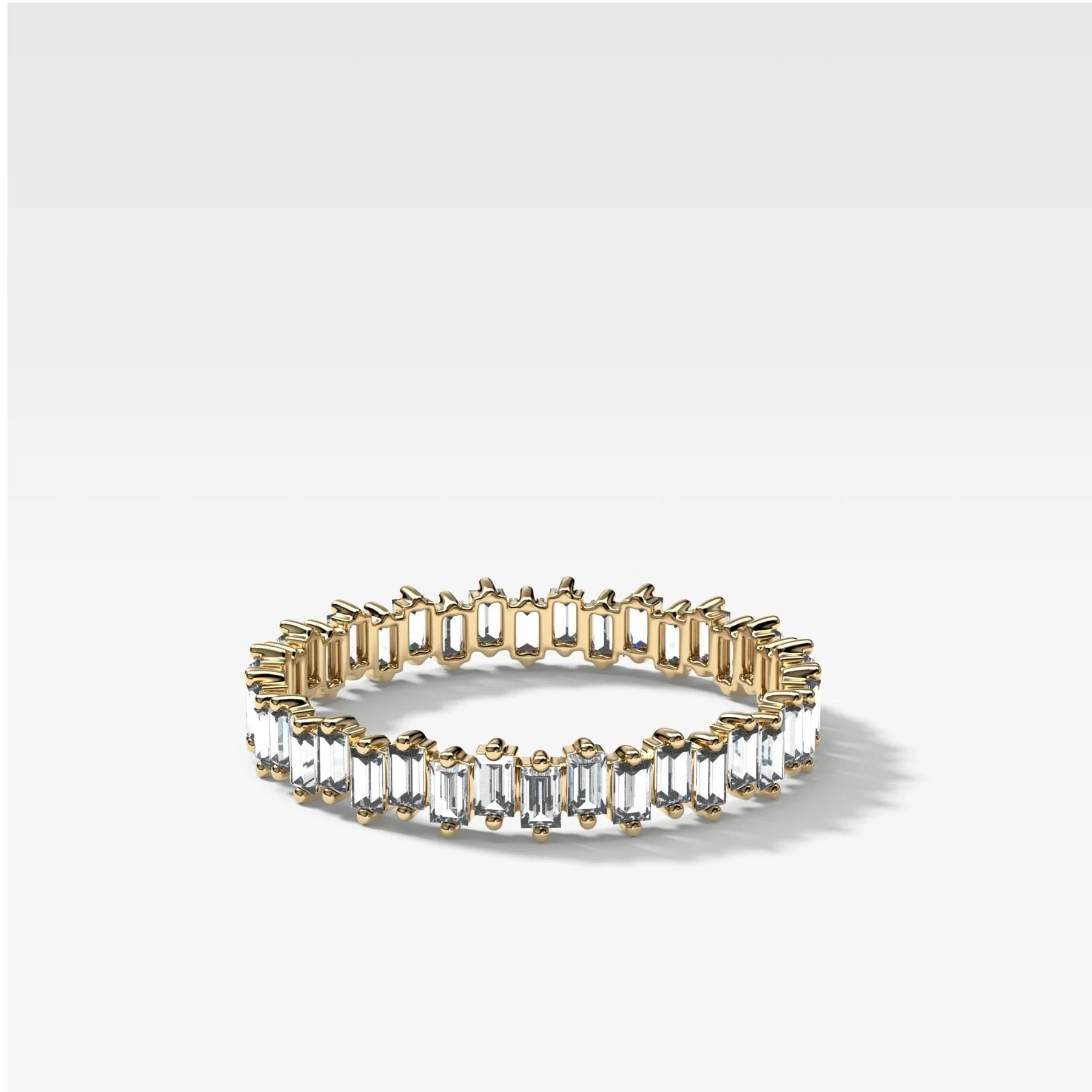 Baby Baguette Eternity Stacker