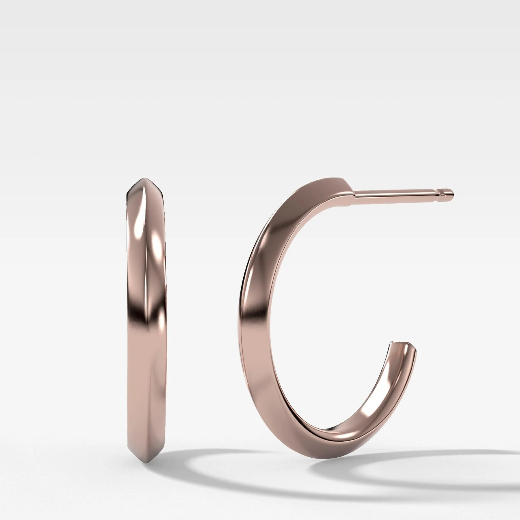 Butter Knife Edge Earrings - Image 3