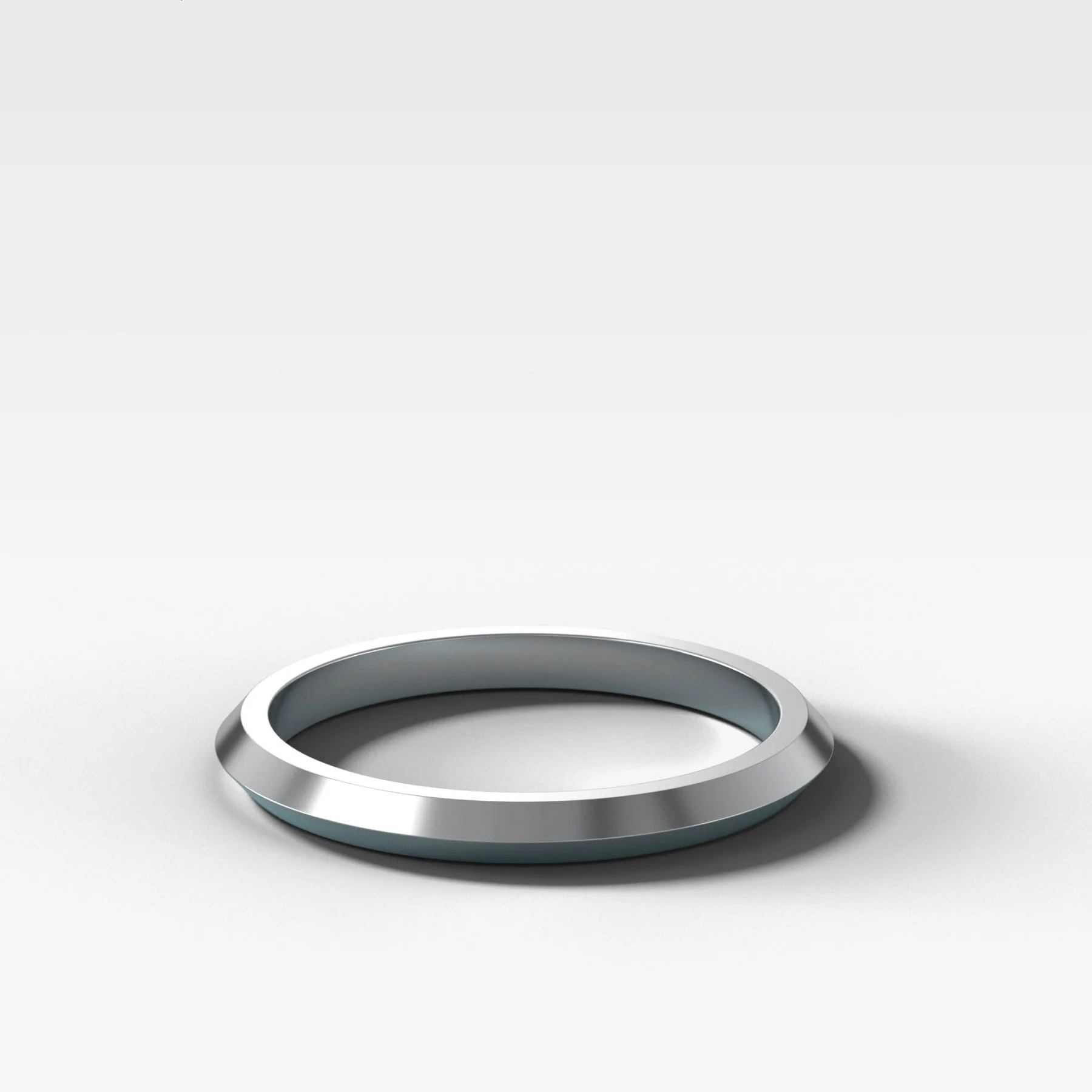 Butter Knife Edge Ring (2mm) - Image 3