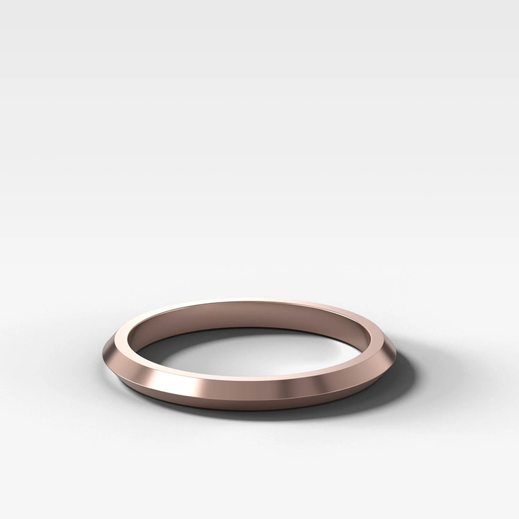 Butter Knife Edge Ring (2mm) - Image 4