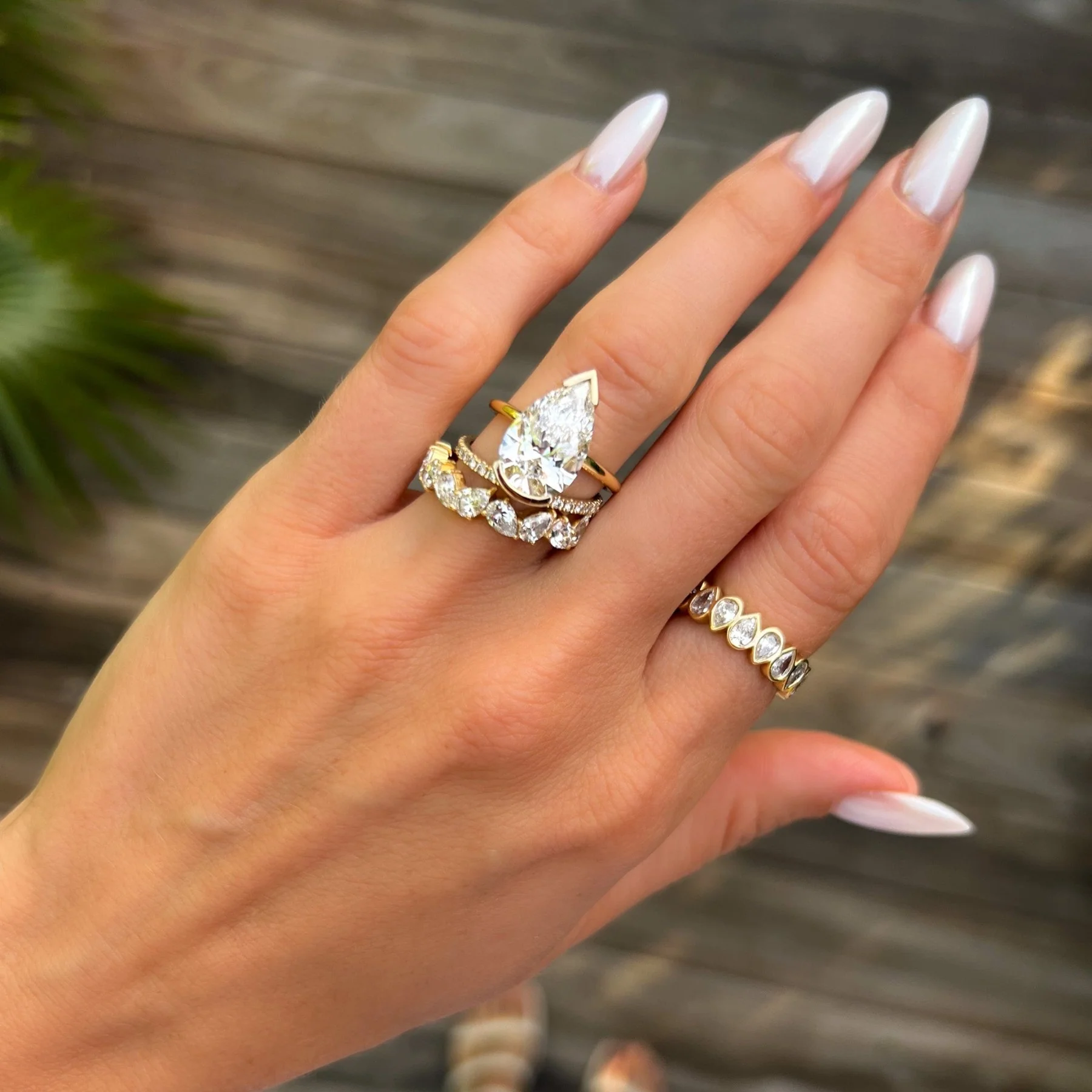 Classic Pavé Diamond Wedding Band - Image 2