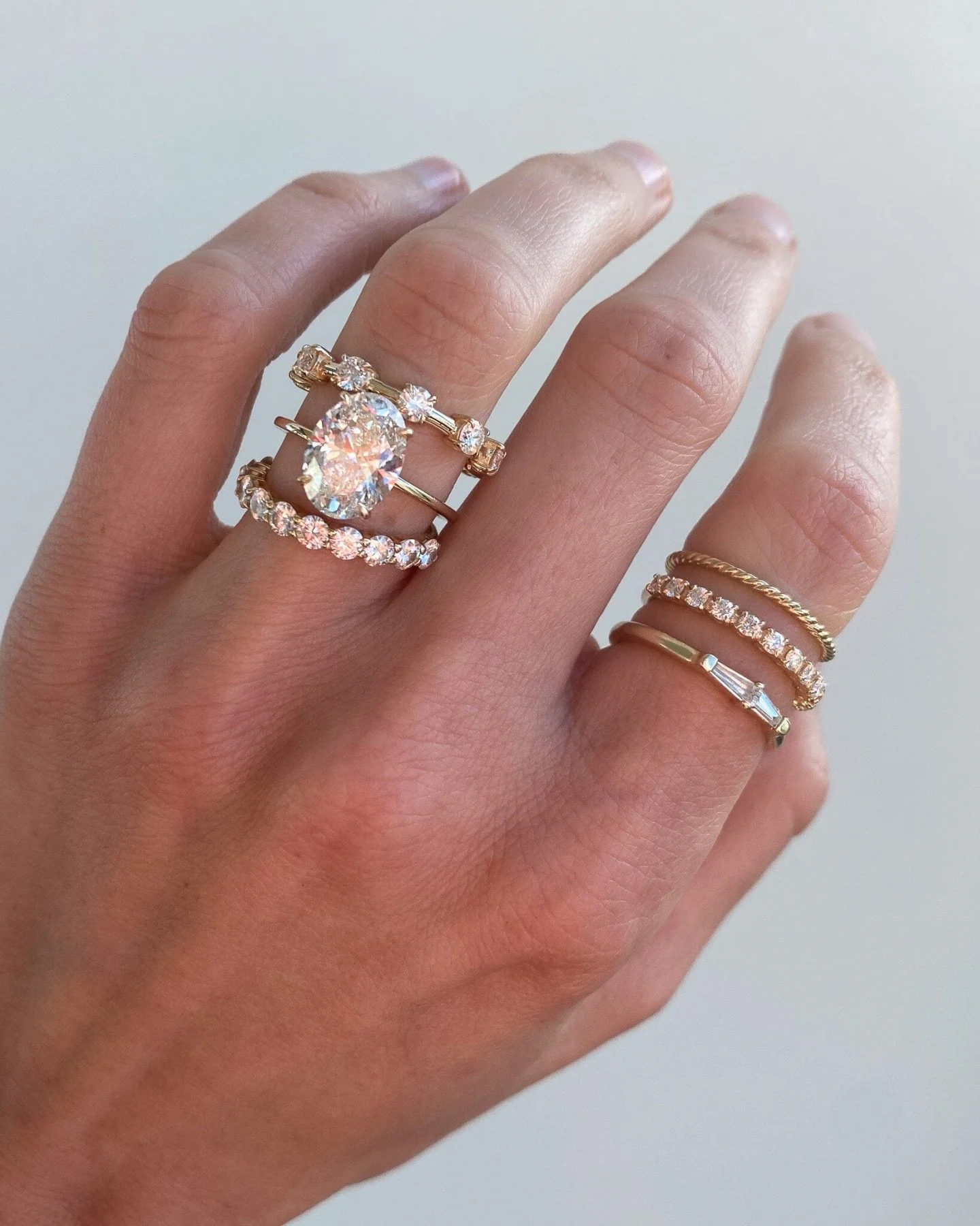 Claw Diamond Band: Odyssey Wedding Band - Image 3