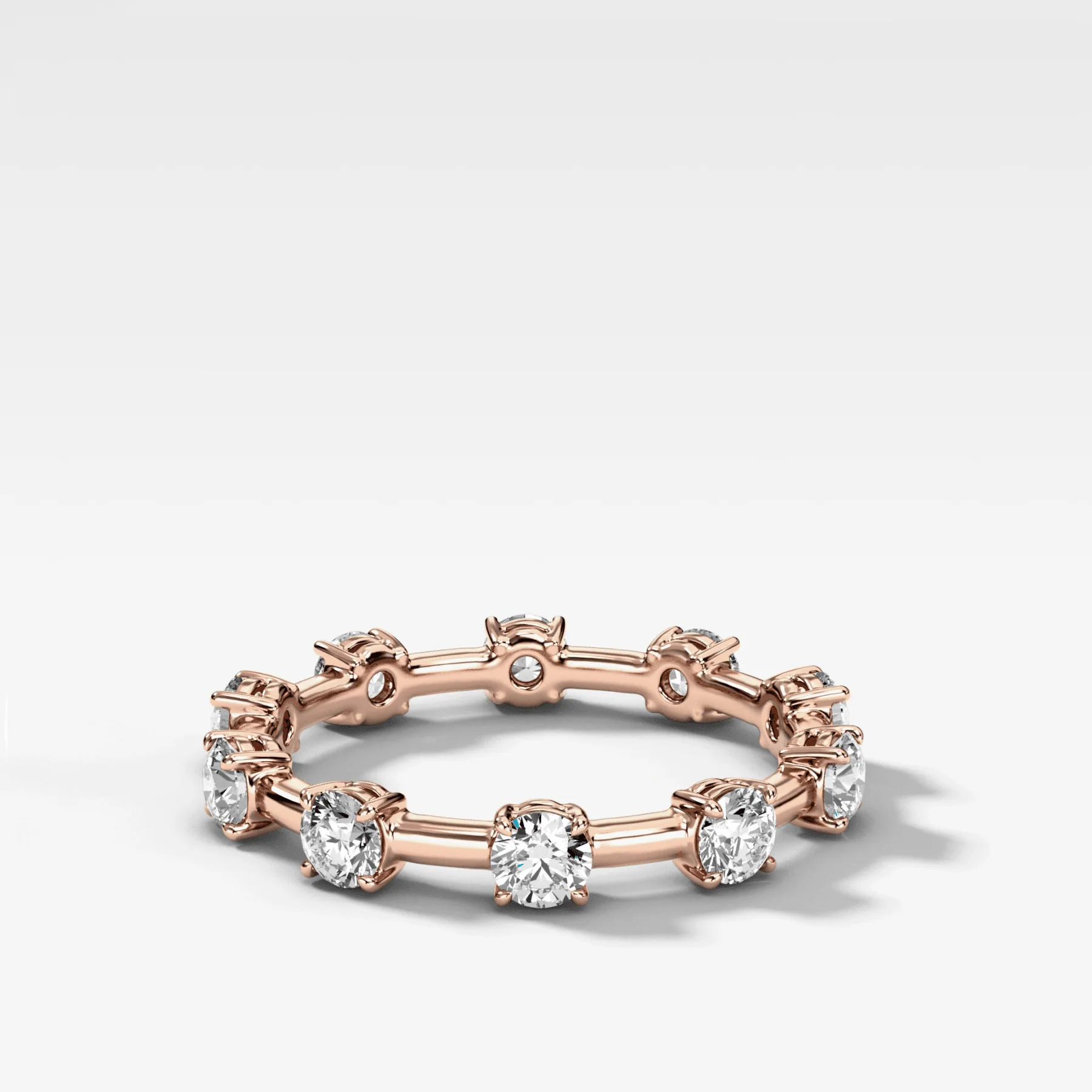 Claw Diamond Band: Jumbo Spaced Eternity Band - Image 3