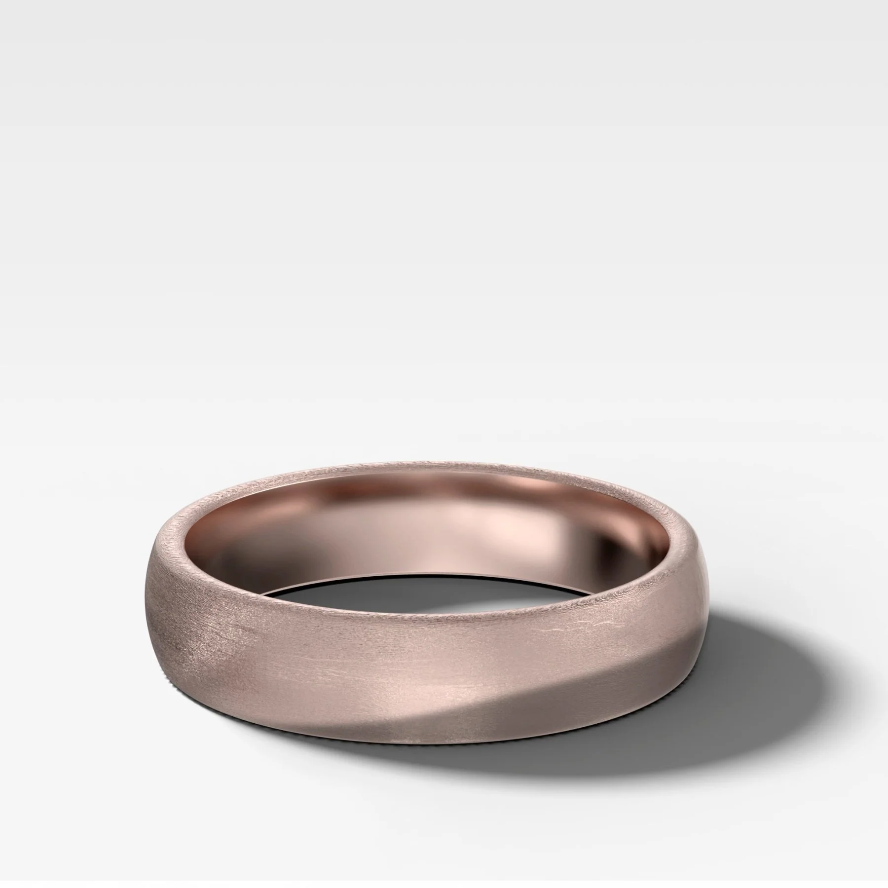 European Style Matte Wedding Band 5mm - Image 3