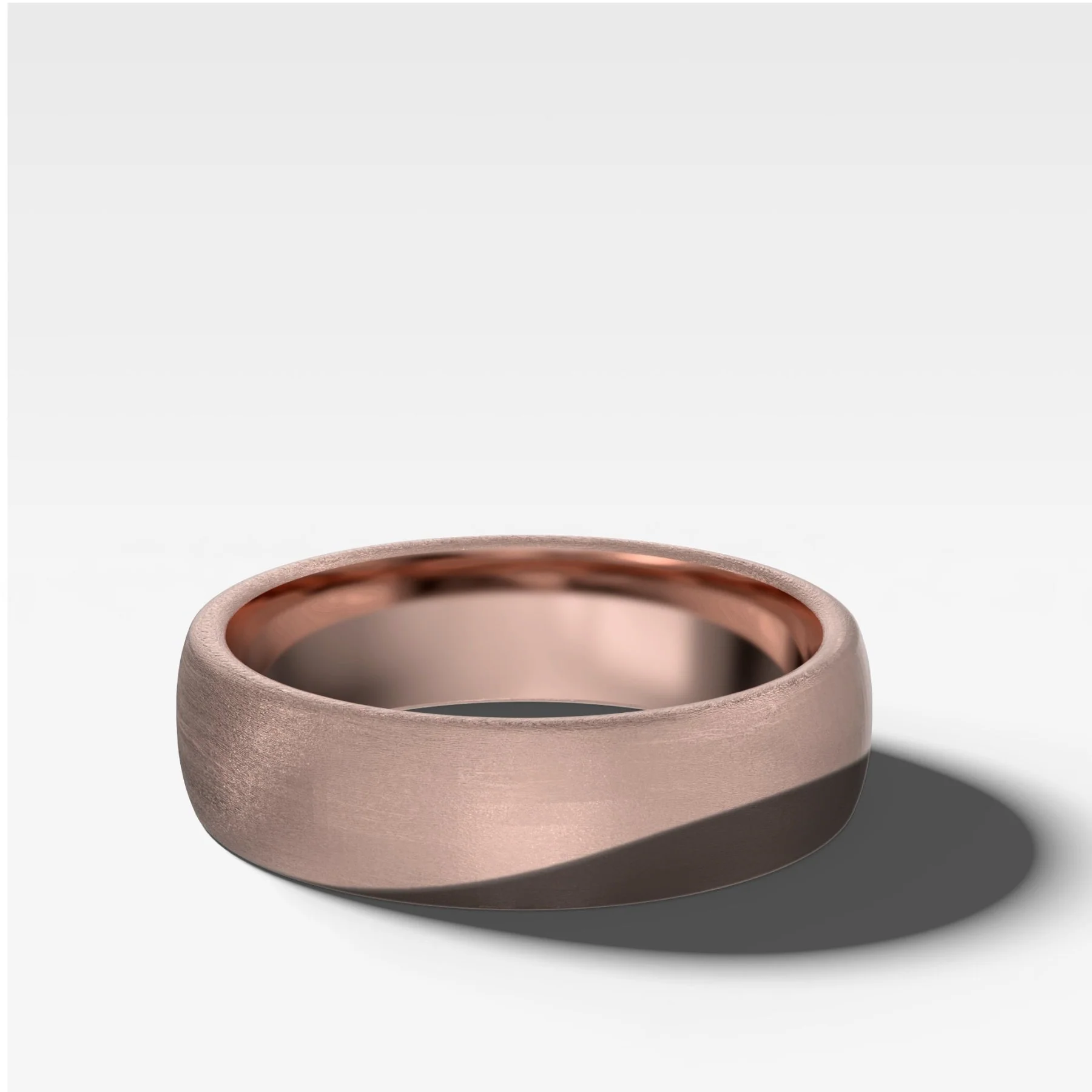 European Style Matte Wedding Band 6mm - Image 3