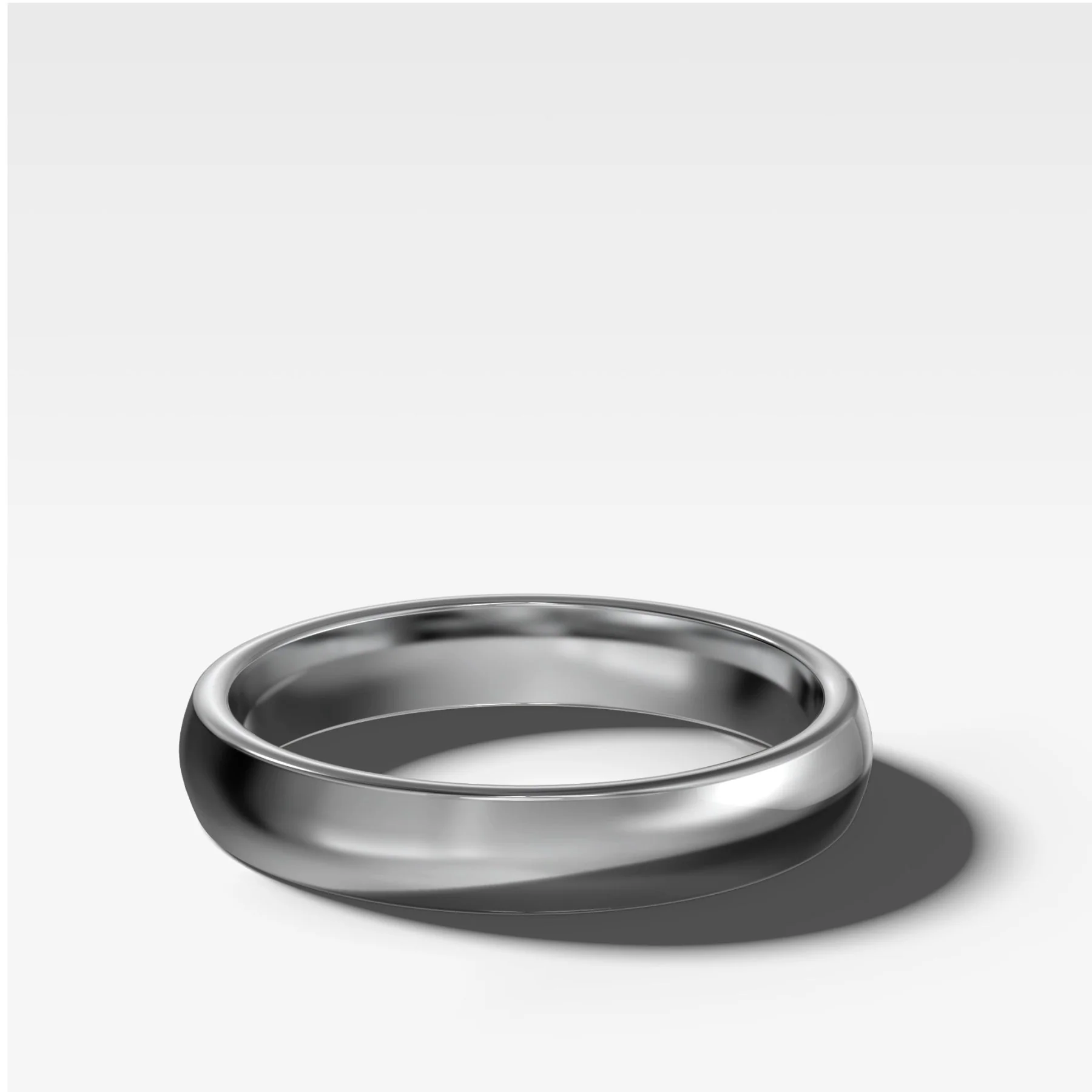 European Style Wedding Band 4mm - Image 2