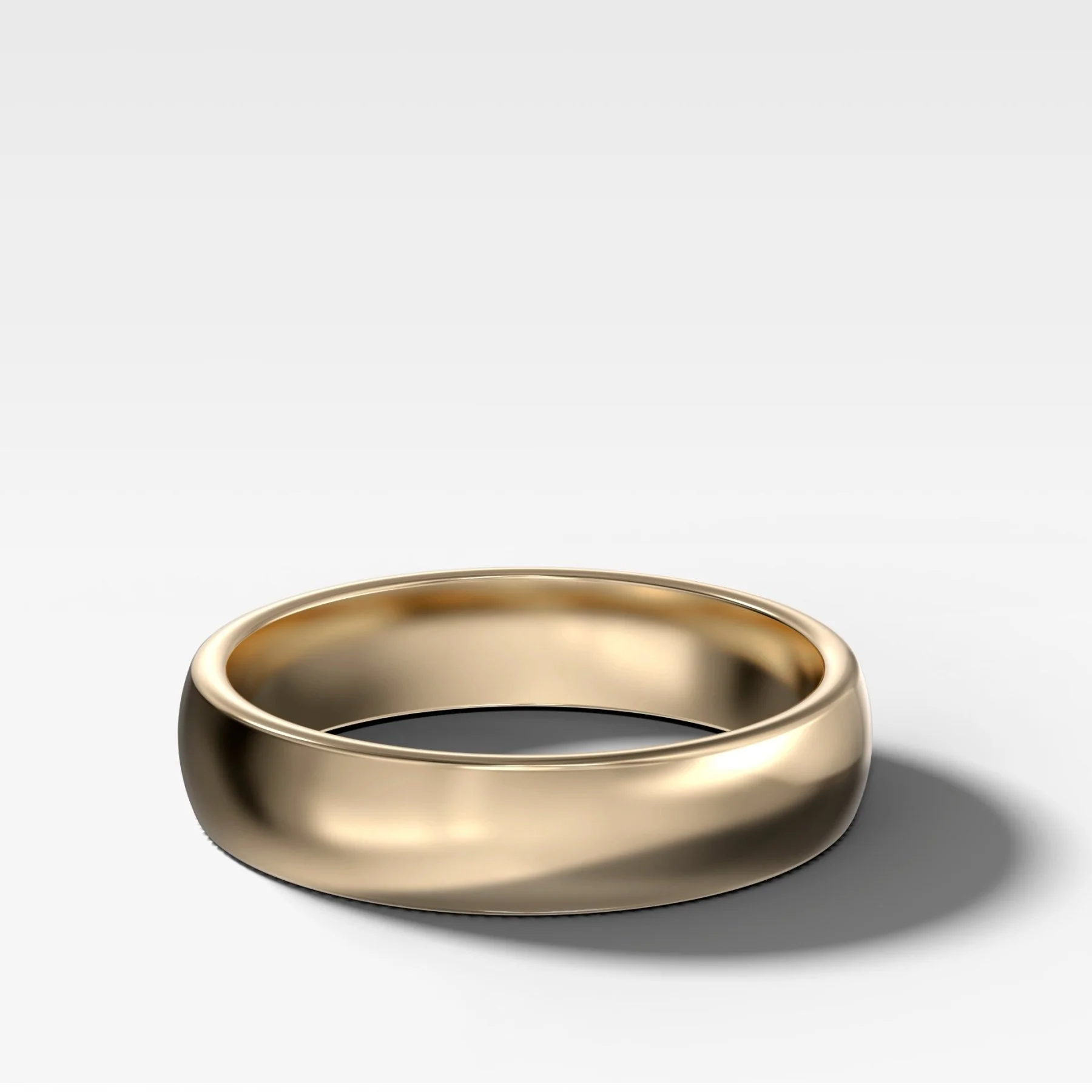 European Style Wedding Band 5mm