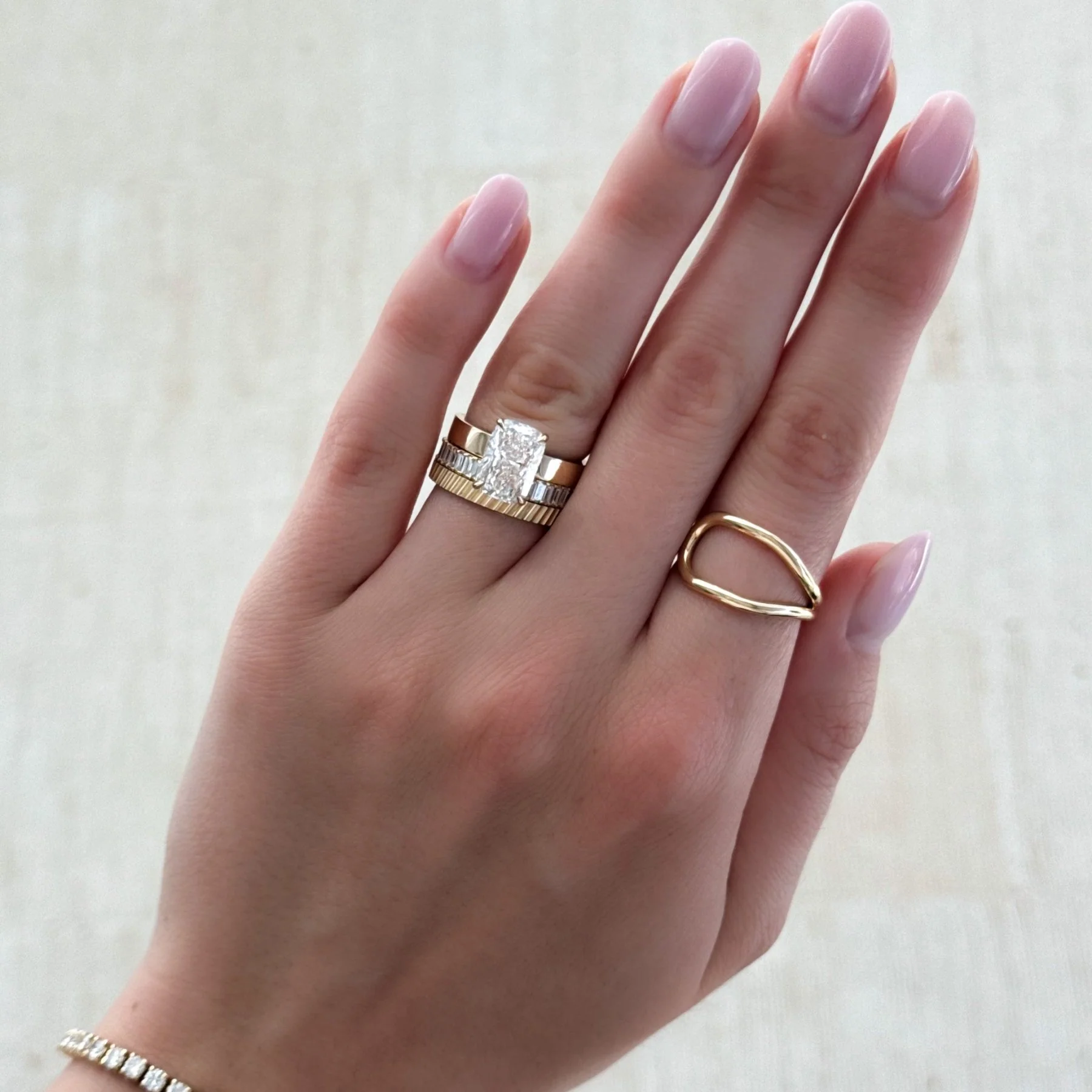 Finest Solitaire Engagement Ring With Elongated Cushion Cut Diamond - Image 8