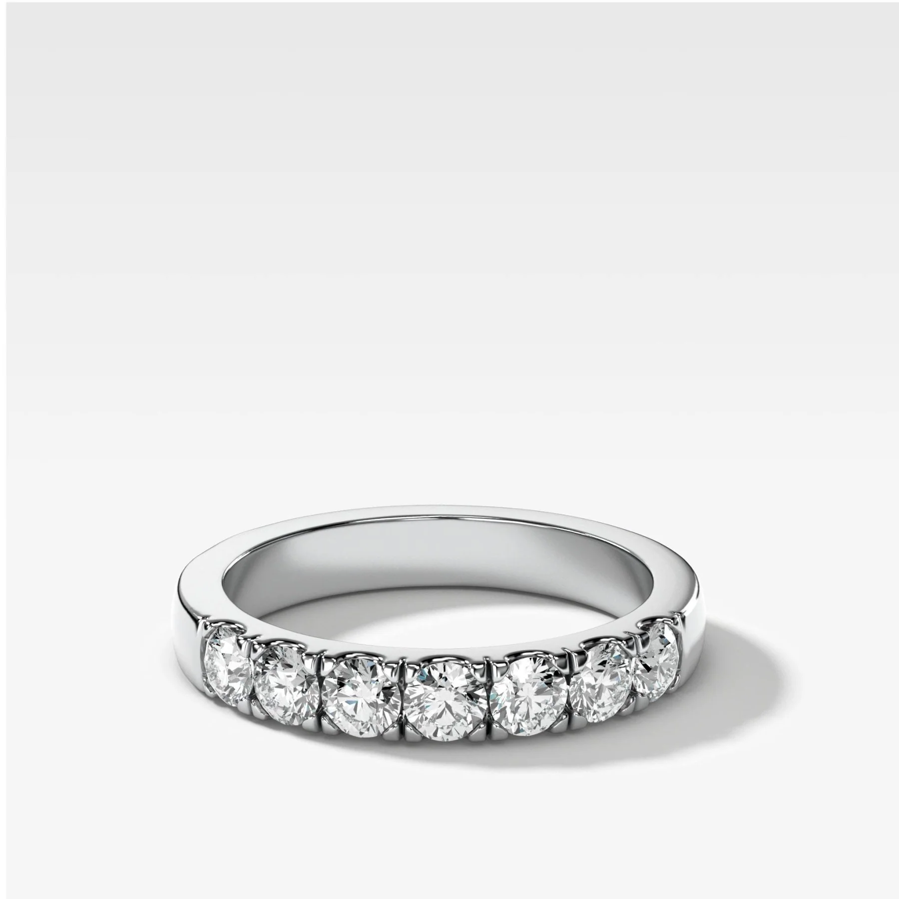 Jumbo Pavé Diamond Wedding Band - Image 3