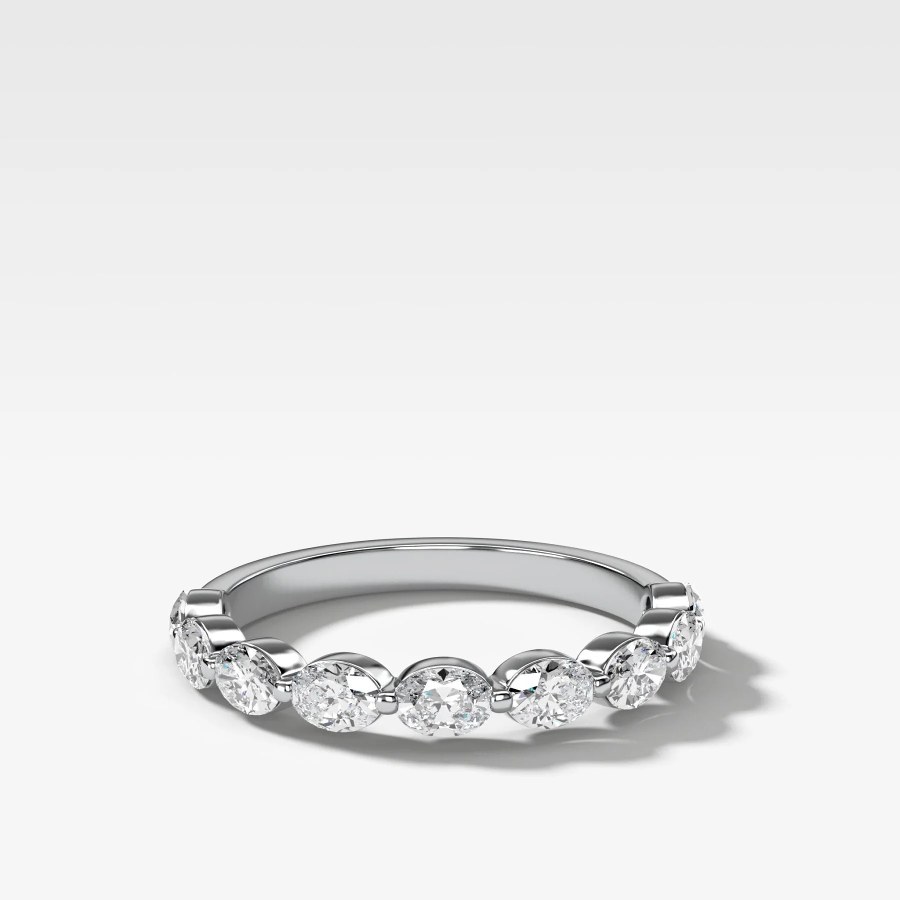 Oval Megastellar Wedding Band - Image 3