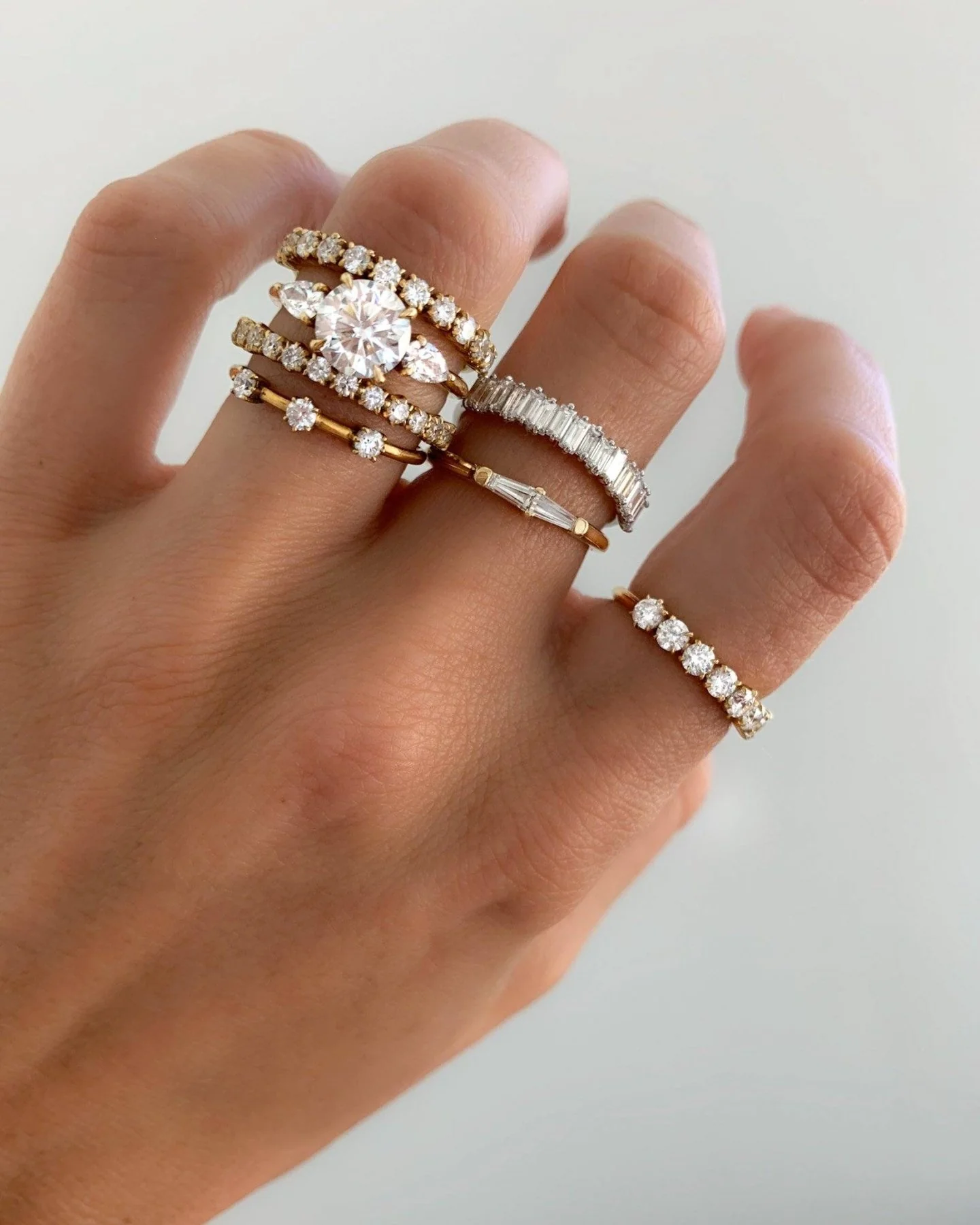 Petite Tapered Baguette Stacker - Image 6