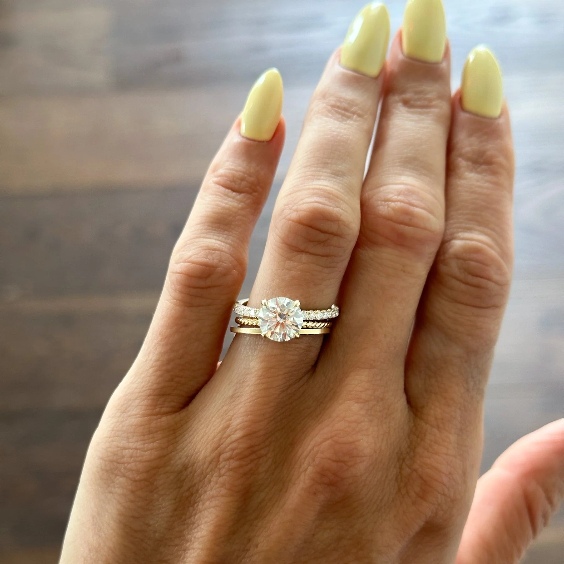 Rope Wedding Band (1.3mm) - Image 7