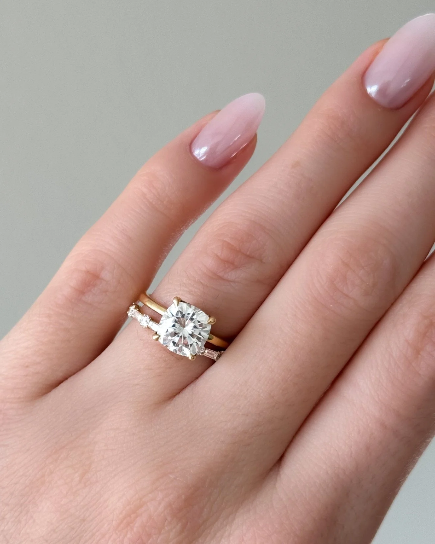 Scorpio Baguette Diamond Wedding Band - Image 5