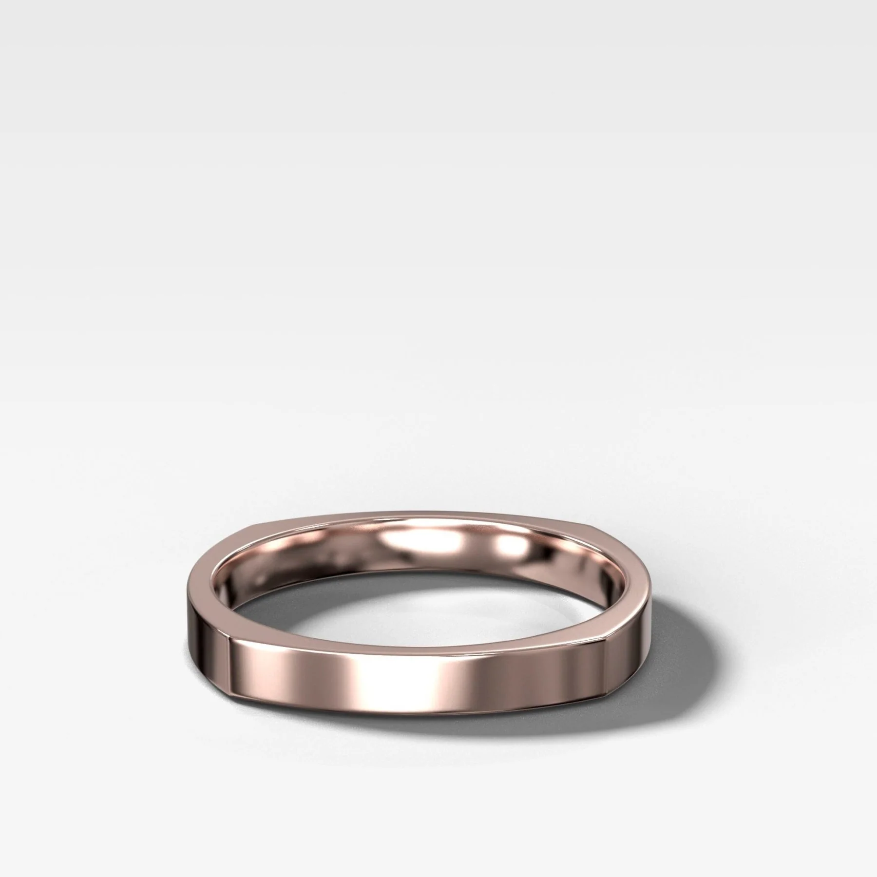 Square Wedding Band 2.5mm - Image 5