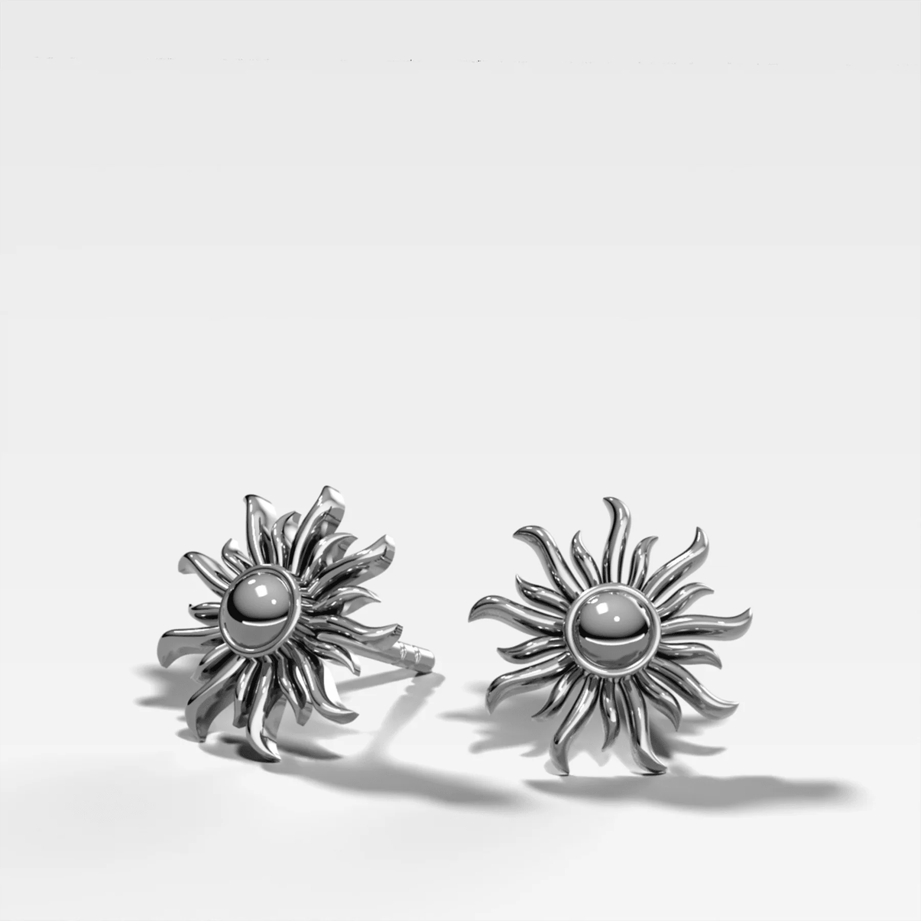 Sunlight Stud Earrings - Image 2