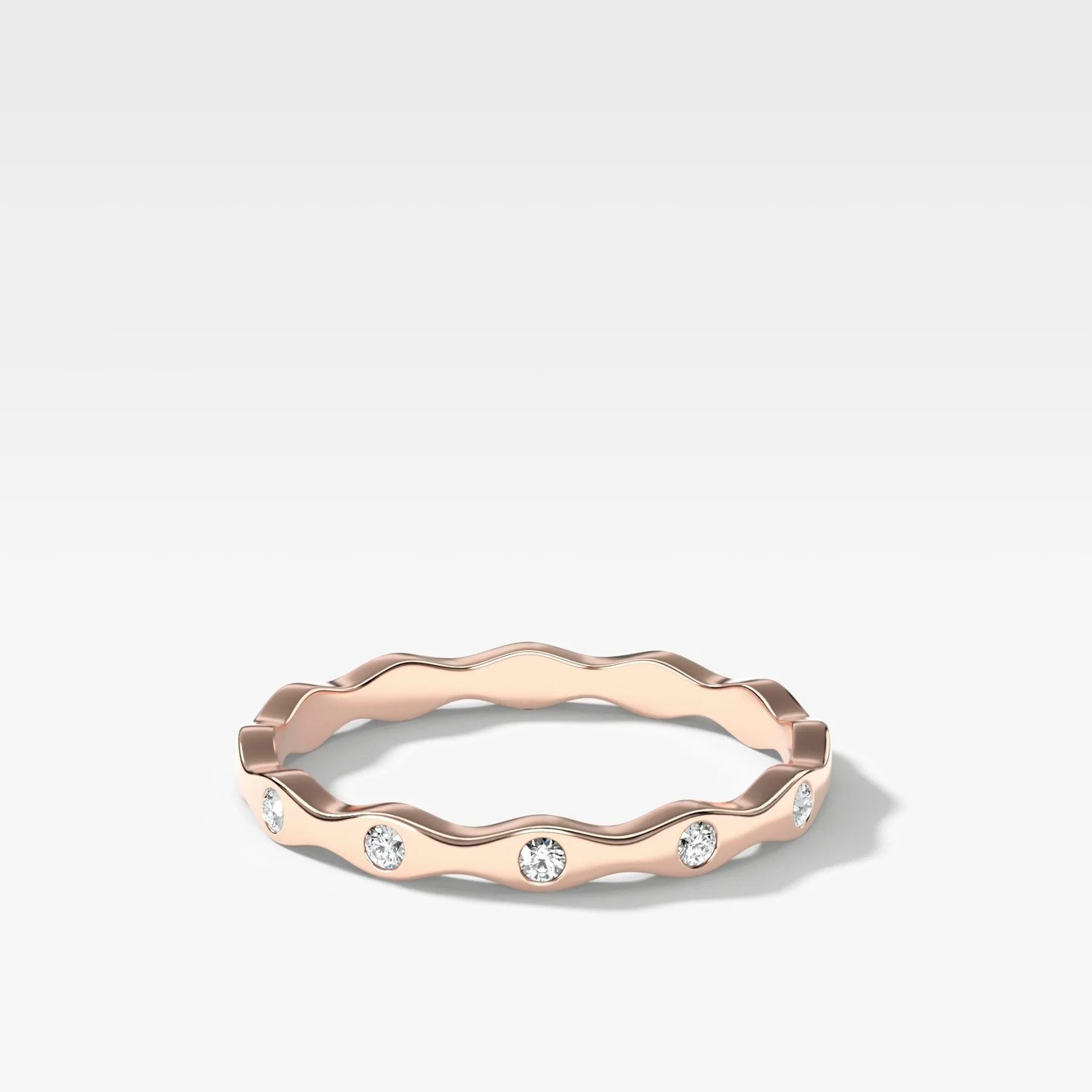 Treble Diamond Eternity Band - Image 3